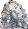 painting sculpture 3D op art kinetic wall decor | Oil And Acrylic Painting in Paintings by Virginie SCHROEDER. Item made of canvas with paper