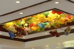 Glass Ceiling,  Wailea | Chandeliers by Rick Strini. STRINI ART GLASS. Item made of glass