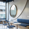 Studio Stirling - Bubble in Oslo, Norway | Swing Chair in Chairs by Studio Stirling. Item made of steel works with minimalism style