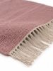 Handwoven Woolen Runner Rug | Rugs by Evergreen Carpets. Item composed of wool in boho or minimalism style