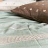 Nira Choco Handloom Pillow | Pillows by Studio Variously. Item composed of cotton