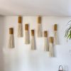 Bamboo & Wool Sculpture | Wall Sculpture in Wall Hangings by Olivia Fiber Art
