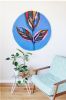 Leaf Rug | Small Rug in Rugs by Andie Solar | Myra and Jean | Big Whale Consignment in Seattle. Item composed of fabric & fiber