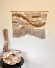 Contemplation | Tapestry in Wall Hangings by Sandra P.Garcia Art. Item made of bamboo with cotton works with boho & coastal style
