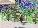 Kitchen Backsplash | Mosaic in Art & Wall Decor by Annie Sinton Glass. Item made of ceramic
