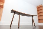 Bent Bench - Short - Walnut | Benches & Ottomans by Hyfen by HCWD Studio. Item made of wood