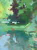 The Lake Edge | Oil And Acrylic Painting in Paintings by Catherine Twomey. Item made of canvas compatible with contemporary and modern style
