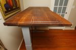 Adjustable Height Desk | Tables by Jeff Spugnardi Woodworking. Item made of walnut