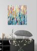 Sea Rainbow | Oil And Acrylic Painting in Paintings by KARDIMAGO. Item made of canvas with synthetic
