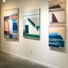 Beach House | Oil And Acrylic Painting in Paintings by Shilo Ratner. Item composed of canvas in contemporary style