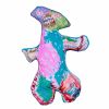 velvet BOOKUMS PLUSH MONSTER sculpted pillow | Pouf in Pillows by Mommani Threads. Item composed of fabric and fiber in contemporary or eclectic & maximalism style