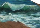 Ocean #4 | Paintings by Lindsey Millikan (Milli)