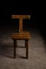 T- Chair, Teak | Chairs by Aeterna Furniture