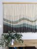 Melody Of Nature | Macrame Wall Hanging in Wall Hangings by Kat | Home Studio. Item composed of oak wood and wool in minimalism or contemporary style