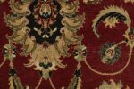 Rug & Kilim's 17th Century Style Rug in Red, Beige & Green | Area Rug in Rugs by Rug and Kilim
