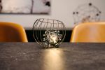 Glass Orb Table Lamp | Lamps by Claudine Gevry Studio. Item made of metal with glass