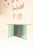 Cosmos Green Coffee Table | Tables by STUDIO MONSOLEIL. Item made of glass works with modern style