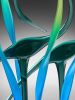Serenity Together II - Emerald | Sculptures by Warner Whitfield Designs,  Glass art sculpture. Item made of wood with glass works with contemporary & coastal style