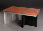 Phi | Coffee Table in Tables by Carol Jackson Furniture. Item composed of wood and aluminum in minimalism or contemporary style