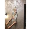 Mosaic feather wall decoration | Art & Wall Decor by Julia Gorbunova. Item made of stone & glass