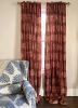 Curtain | Forget Me Not | Curtains & Drapes by ichcha. Item made of cotton works with boho & eclectic & maximalism style