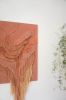 Path II | Embroidery in Wall Hangings by Mariana Baertl. Item made of canvas & fiber compatible with boho and country & farmhouse style