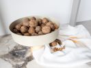 Trio G Serving Plate - 1 | Dinnerware by Foia. Item composed of wood & steel compatible with boho and contemporary style