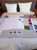 Clash Quilt | Linens & Bedding by DaWitt. Item made of cotton works with boho & modern style
