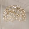 AM4244 LUSTROUS AURA | Chandeliers by alanmizrahilighting | New York in New York. Item composed of glass