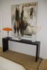 Long Console Table, Black | Tables by IKON KØBENHAVN. Item made of ceramic works with minimalism & modern style