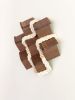 Cubic 001 | Sculptures by Ana Salazar Atelier. Item composed of walnut and cotton in minimalism or contemporary style