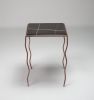 Forma Prima – Noir Spazzolato e Rame side table | Tables by DFdesignLab - Nicola Di Froscia. Item made of copper & marble compatible with contemporary and modern style