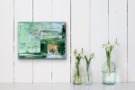 Feels Like Paris in Spring | Oil And Acrylic Painting in Paintings by Jacob von Sternberg Large Abstracts. Item made of canvas with synthetic