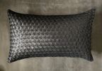 Triaxial Boudoir Pillow | Cushion in Pillows by Weave & Roam Leather Co.. Item made of leather
