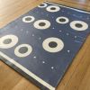 BOUNCE floorcloth  2' x 3' | Mat in Rugs by OTSI design. Item made of cotton works with minimalism & contemporary style