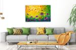 Honeybee’s Paradise Original Oil Painting | Oil And Acrylic Painting in Paintings by DaggArt. Item made of canvas compatible with contemporary style