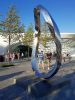 Endless Curve No.5 | Public Sculptures by Wenqin CHEN | Park Zaryad'ye in Moskva. Item composed of steel