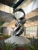 Symphony | Public Sculptures by Innovative Sculpture Design | AdventHealth Medical Group Neuropsychology at Orlando in Orlando. Item made of metal compatible with contemporary and art deco style