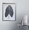 Leaf | Mosaic in Art & Wall Decor by Julia Gorbunova. Item made of glass works with minimalism & contemporary style