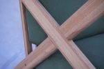 Negative Lounge Chair | Chairs by Negative Design Co.. Item made of oak wood with fabric works with minimalism & mid century modern style