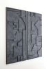 Art Deco Wall Art, Plaster Art, Dimensional Wall Art. | Wall Sculpture in Wall Hangings by Blank Space Studios. Item made of oak wood works with contemporary & eclectic & maximalism style