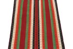 Vintage Persian Kilim with Multicolor Stripes by Rug & Kilim | Area Rug in Rugs by Rug and Kilim