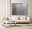 'Reverie' - Textured Abstract Artwork | Oil And Acrylic Painting in Paintings by Christina Twomey Art + Design. Item composed of canvas compatible with minimalism and contemporary style