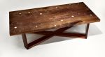 Nail Inlay Coffee Table No. 34 | Tables by Peter Sandback. Item made of wood compatible with contemporary and modern style