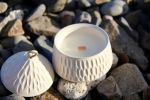Coralie Candle | Ornament in Decorative Objects by Marie Burgos Design and Collection. Item composed of ceramic