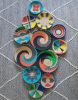 Set of 13 Boho Woven Wall Plate Decor | Decorative Plate in Decorative Objects by Sarmal Design