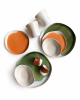 Autumn / Winter Dinner Set for Two — 10 Pieces | Plate in Dinnerware by Pottery & Poetry. Item made of ceramic works with contemporary style