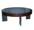 CT-91 Coffee Table and ET-93 End Table | Tables by Antoine Proulx Furniture, LLC | The Charles Hotel in Cambridge. Item made of wood & steel