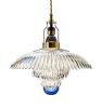 Signature Pendant 35 | Pendants by Vitro Lighting Designs. Item made of bronze with glass works with art deco style
