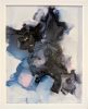 Pink Velvet Shadows | Signed Alcohol Ink Painting on Glass | Mixed Media by Amber Lamoreaux Art. Item made of glass works with eclectic & maximalism & modern style